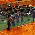 警察音楽隊 警察音楽隊の演奏風景