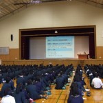 進路講演会の様子